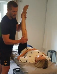 assisted stretching to improve flexibility and range of motion in Hockley Essex